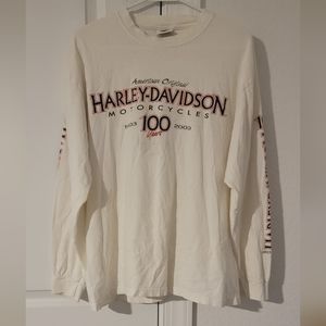 Vintage Harley Davidson 100th Anniversary Large tshirt